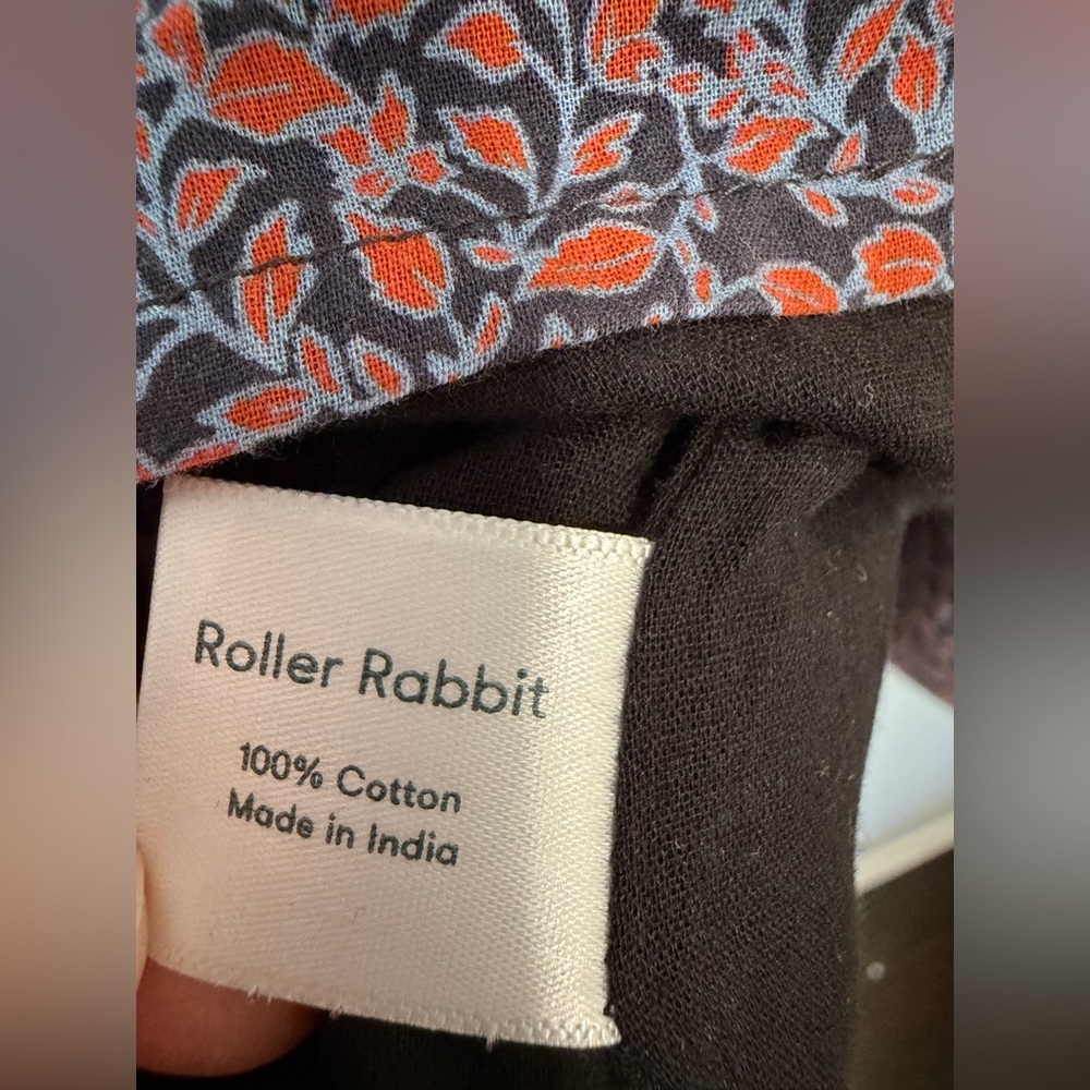 Roller Rabbit Ruffled Floral Long Sleeve Top - Picture 8 of 8